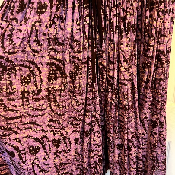 Ulla Johnson Kemala Boho Printed Wrap Midi Dress size 6 - Picture 7 of 11